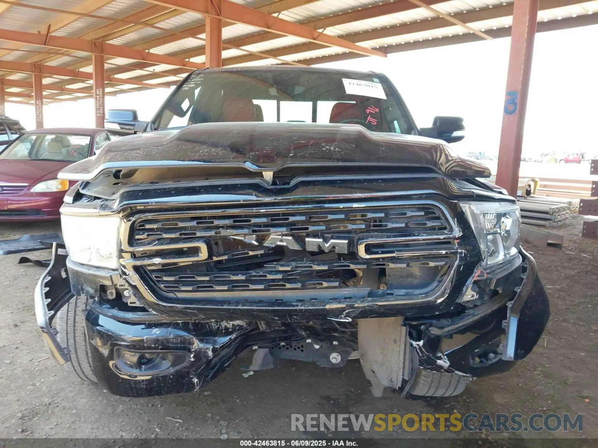 6 Photograph of a damaged car 1C6SRFFT1NN459168 RAM 1500 2022