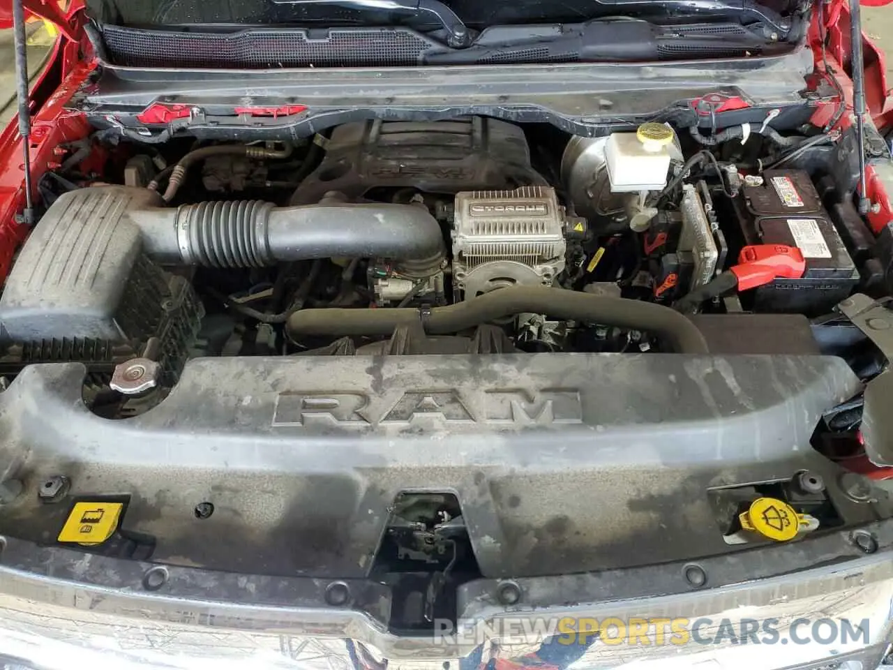 11 Photograph of a damaged car 1C6SRFFT2NN352811 RAM 1500 2022