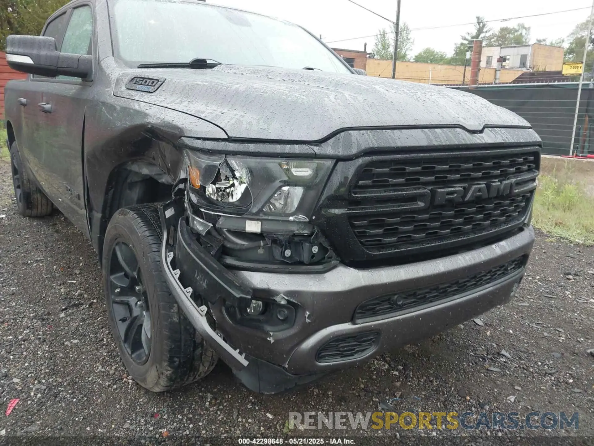 6 Photograph of a damaged car 1C6SRFFT3NN148096 RAM 1500 2022