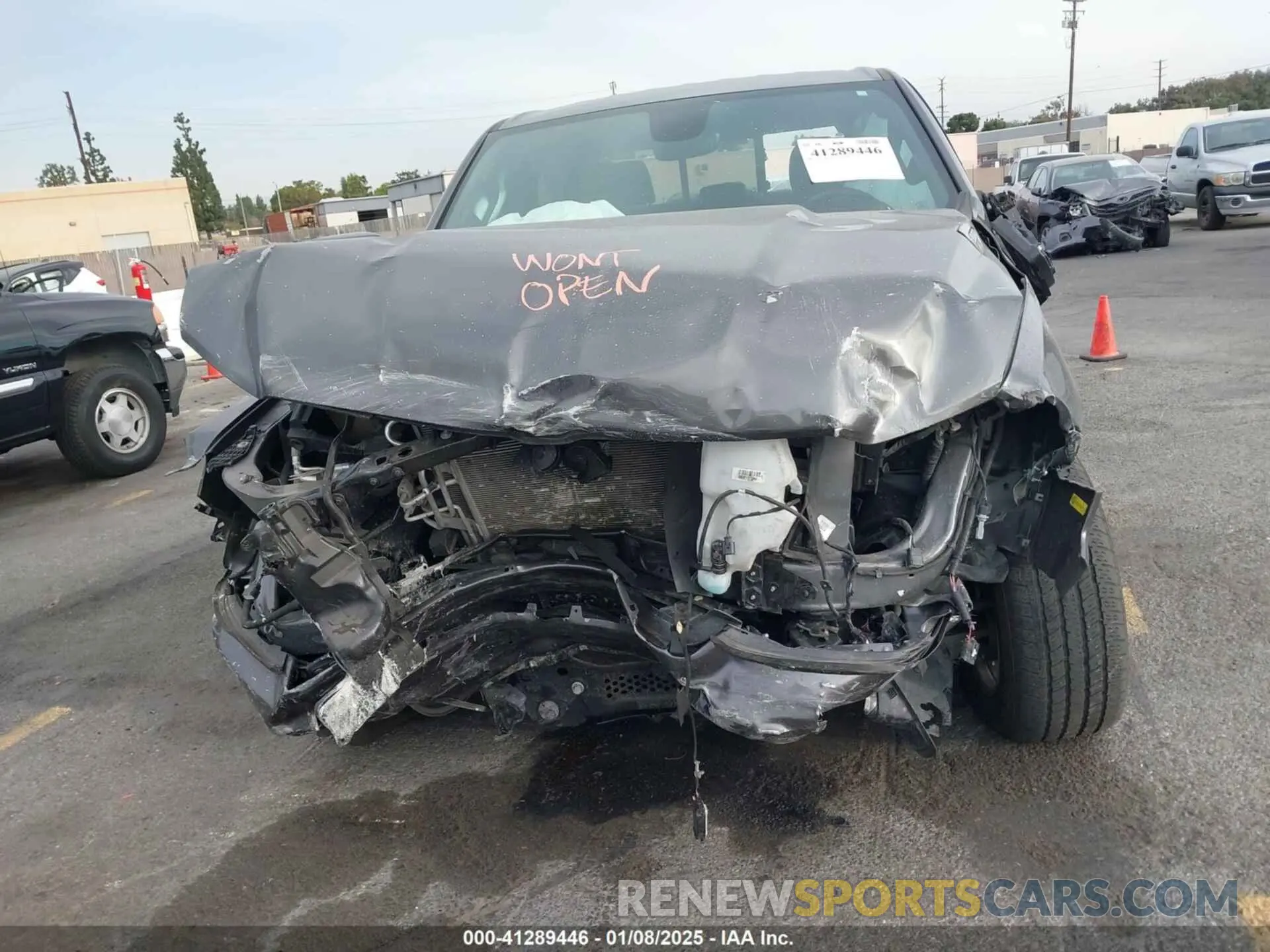 12 Photograph of a damaged car 1C6SRFFT3NN444638 RAM 1500 2022