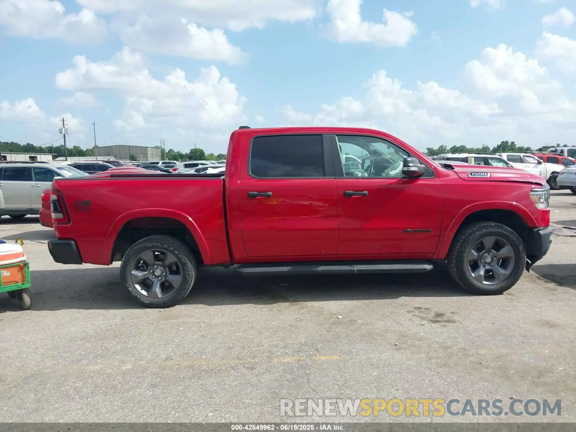 13 Photograph of a damaged car 1C6SRFFT4NN243606 RAM 1500 2022