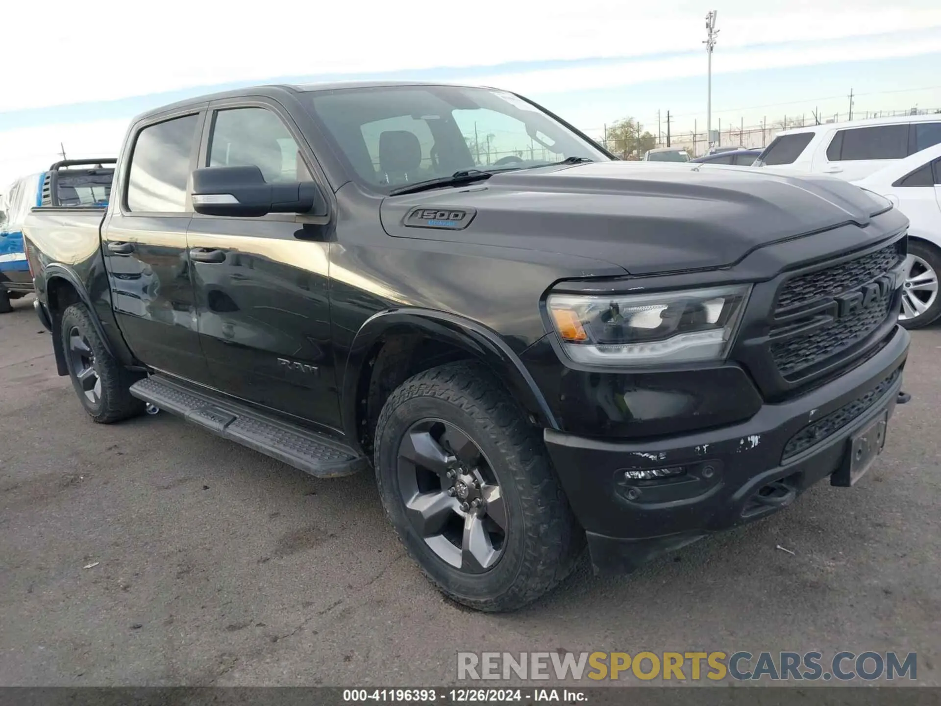 1 Photograph of a damaged car 1C6SRFFT4NN251043 RAM 1500 2022