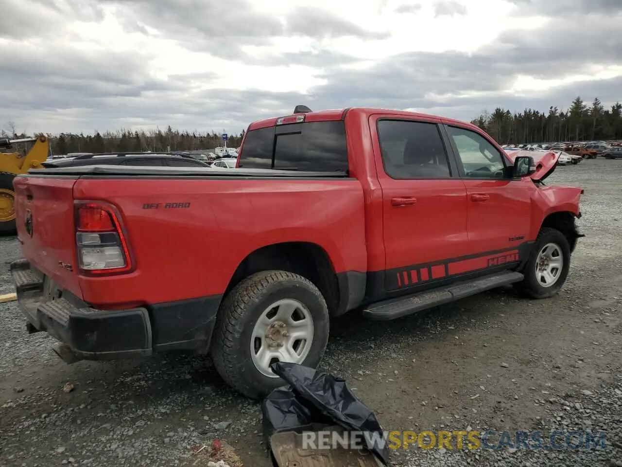 3 Photograph of a damaged car 1C6SRFFT6NN118865 RAM 1500 2022