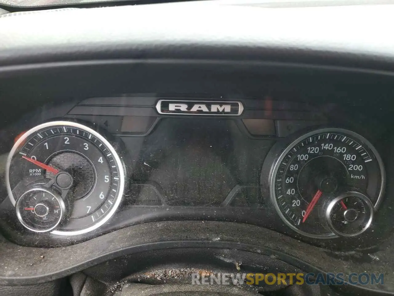 9 Photograph of a damaged car 1C6SRFFT6NN118865 RAM 1500 2022
