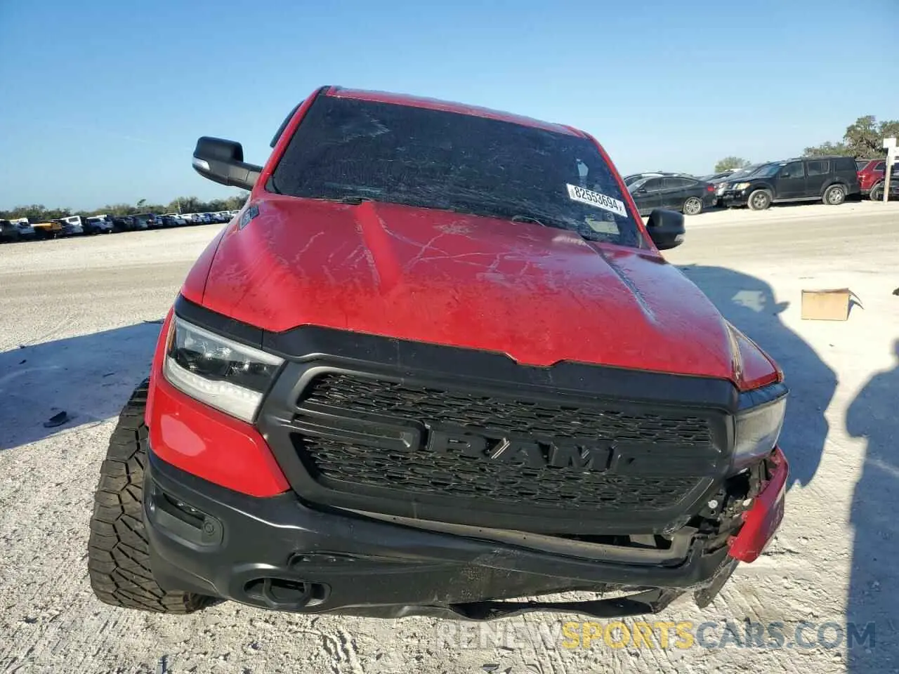 5 Photograph of a damaged car 1C6SRFFT6NN243185 RAM 1500 2022