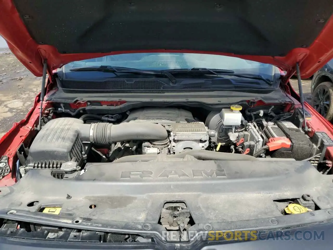 11 Photograph of a damaged car 1C6SRFFT7NN242837 RAM 1500 2022