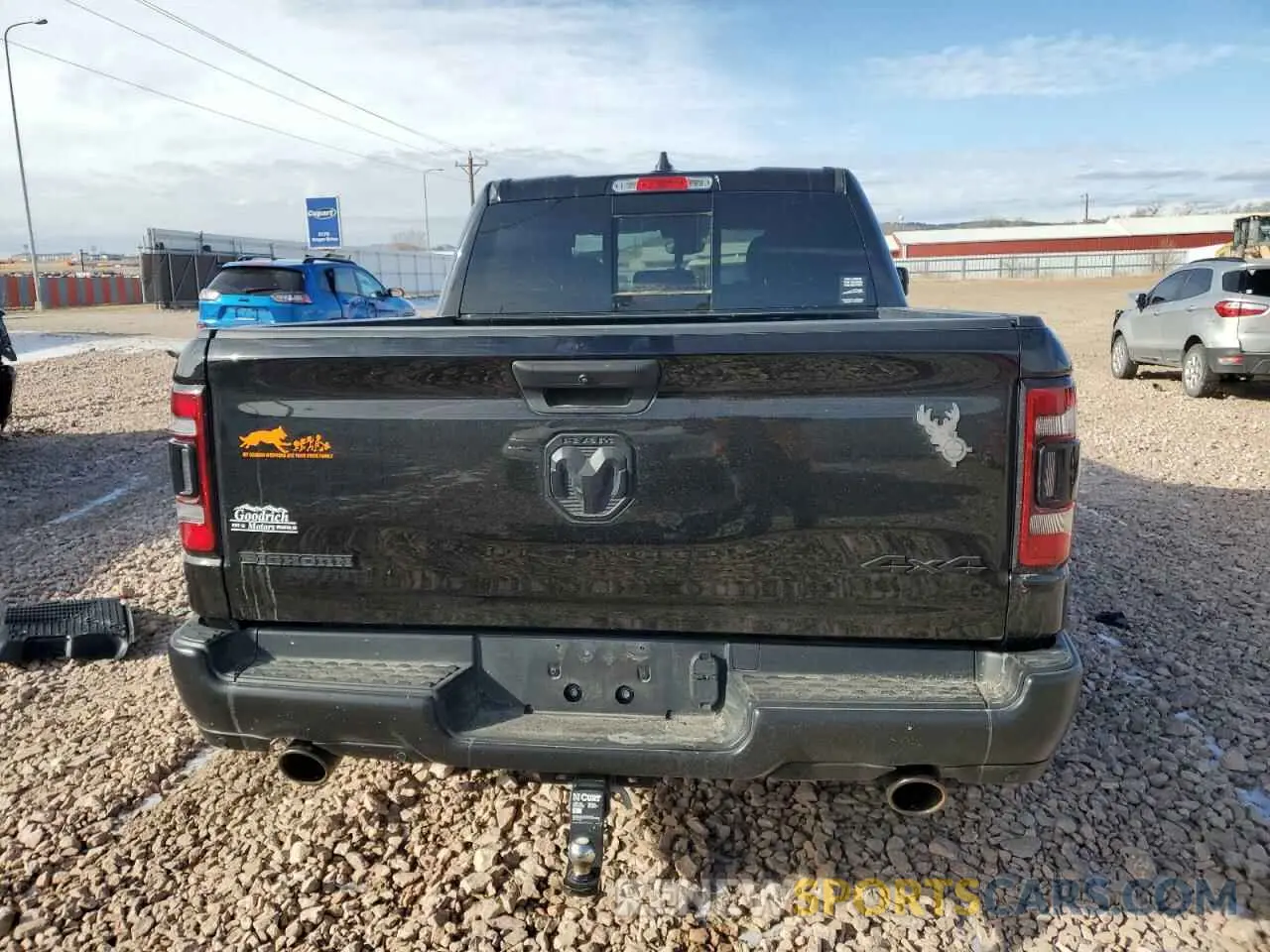 6 Photograph of a damaged car 1C6SRFFT7NN246676 RAM 1500 2022
