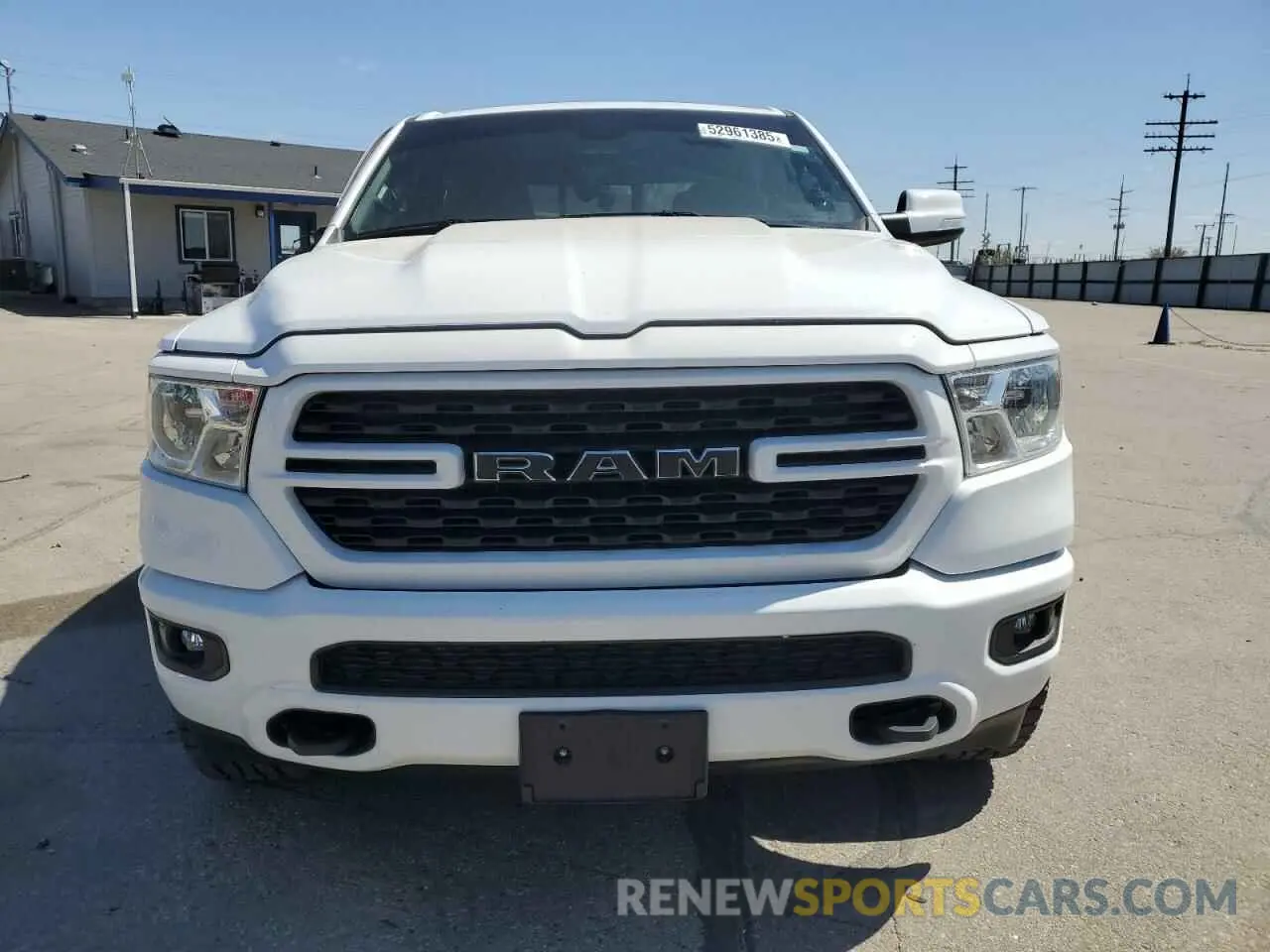 5 Photograph of a damaged car 1C6SRFFT7NN429379 RAM 1500 2022