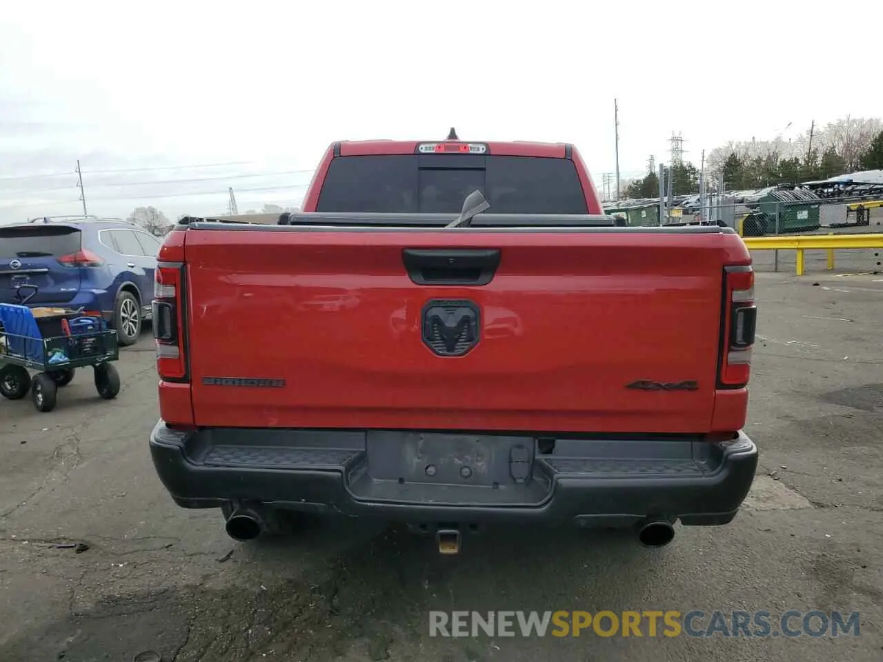 6 Photograph of a damaged car 1C6SRFFT9NN250776 RAM 1500 2022