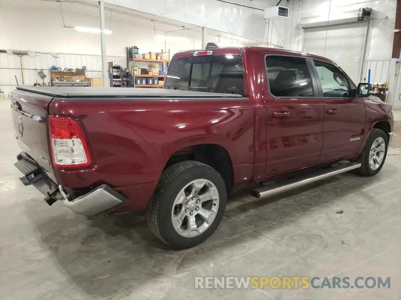 3 Photograph of a damaged car 1C6SRFFT9NN367760 RAM 1500 2022