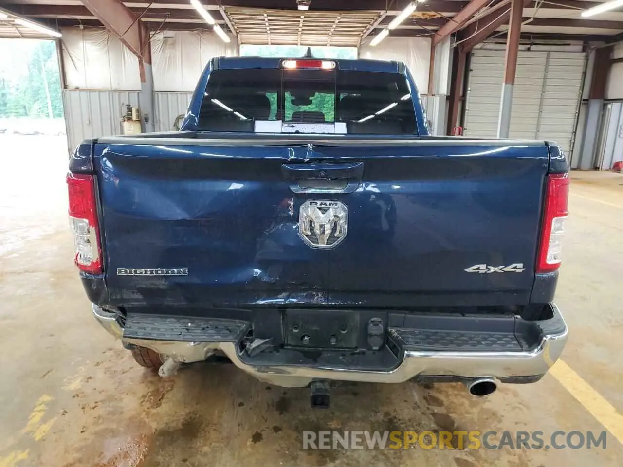 6 Photograph of a damaged car 1C6SRFFTXNN130677 RAM 1500 2022