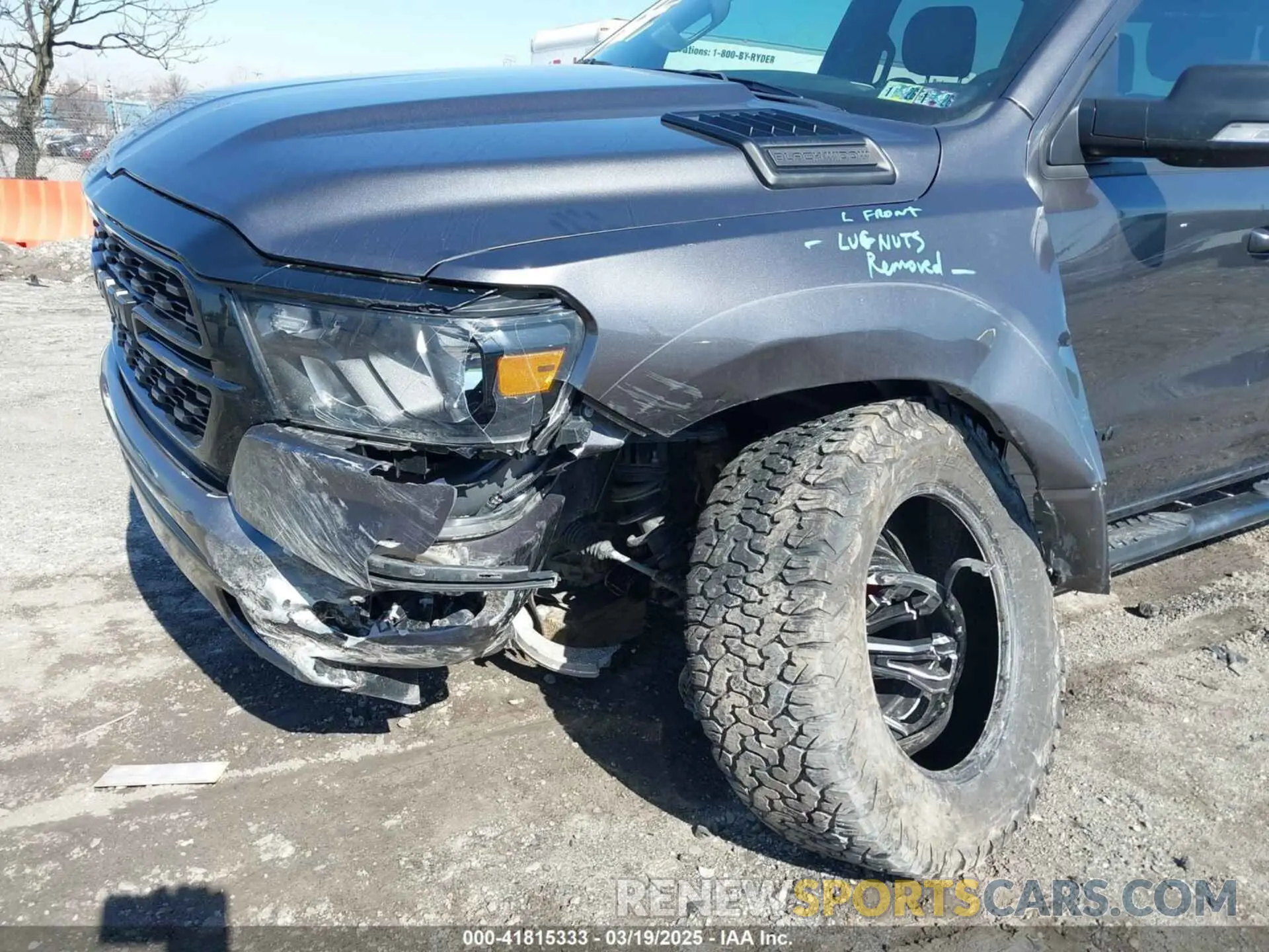 6 Photograph of a damaged car 1C6SRFFTXNN236241 RAM 1500 2022