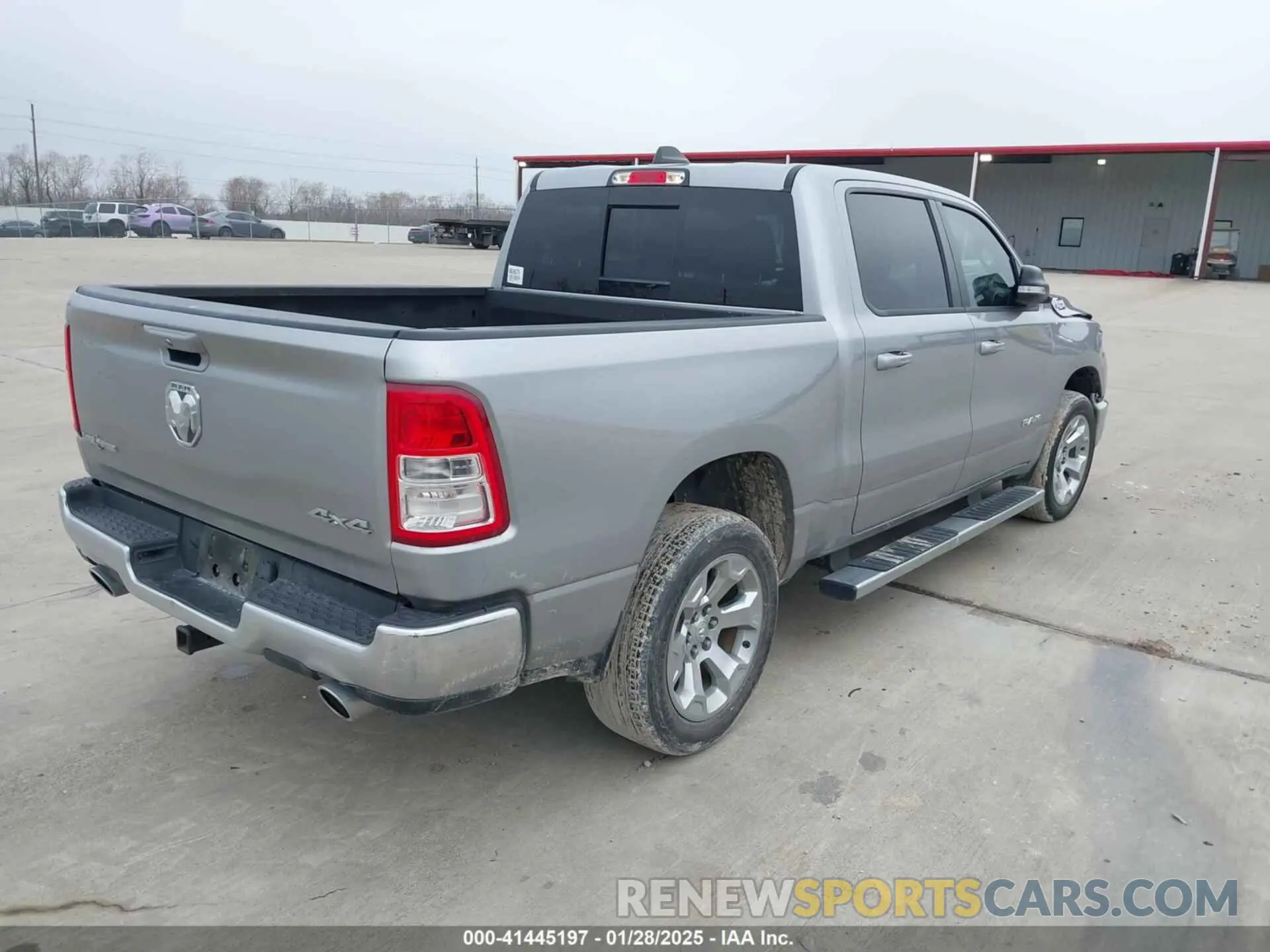 4 Photograph of a damaged car 1C6SRFFTXNN396278 RAM 1500 2022