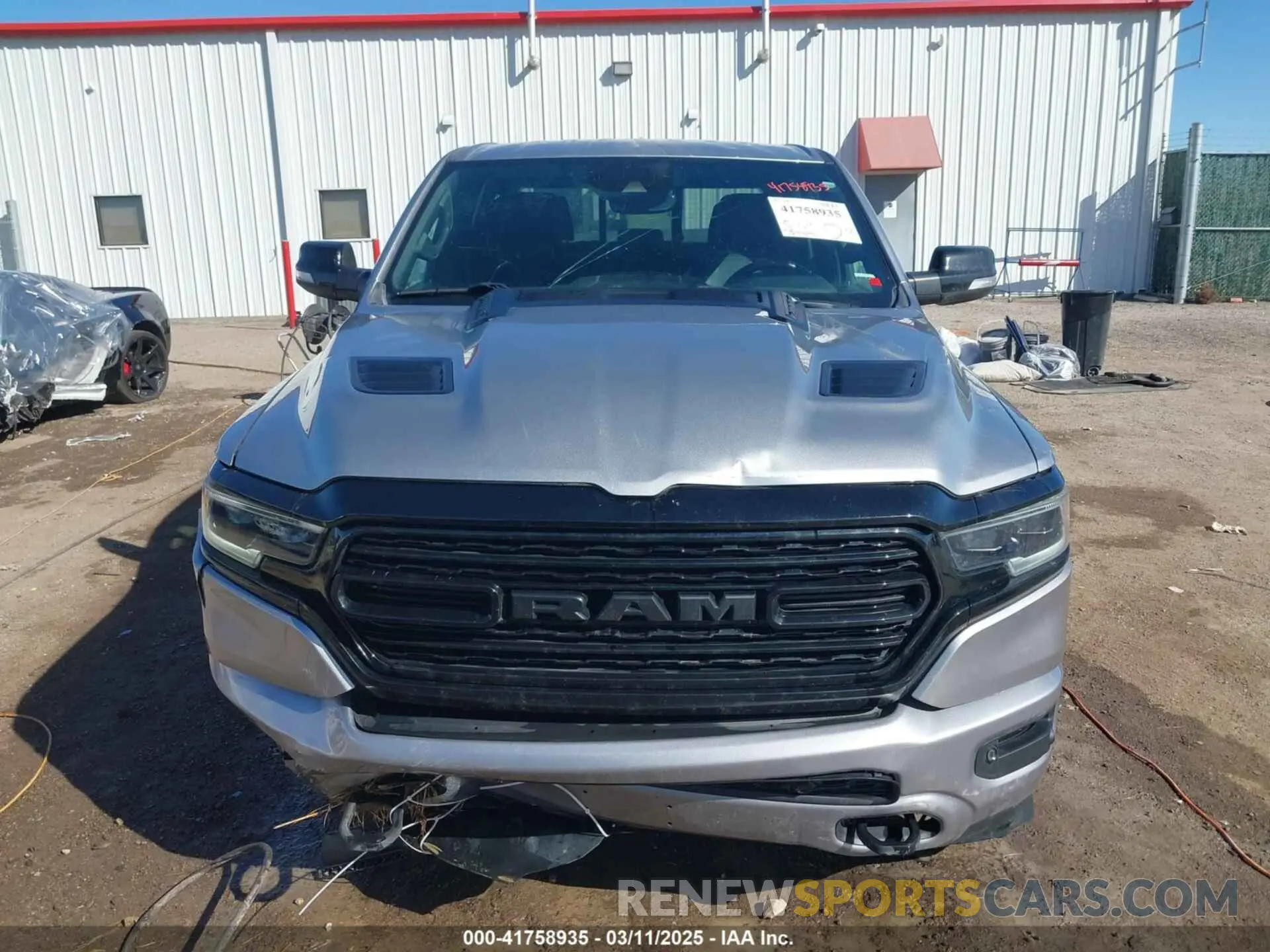 13 Photograph of a damaged car 1C6SRFHM9NN155057 RAM 1500 2022