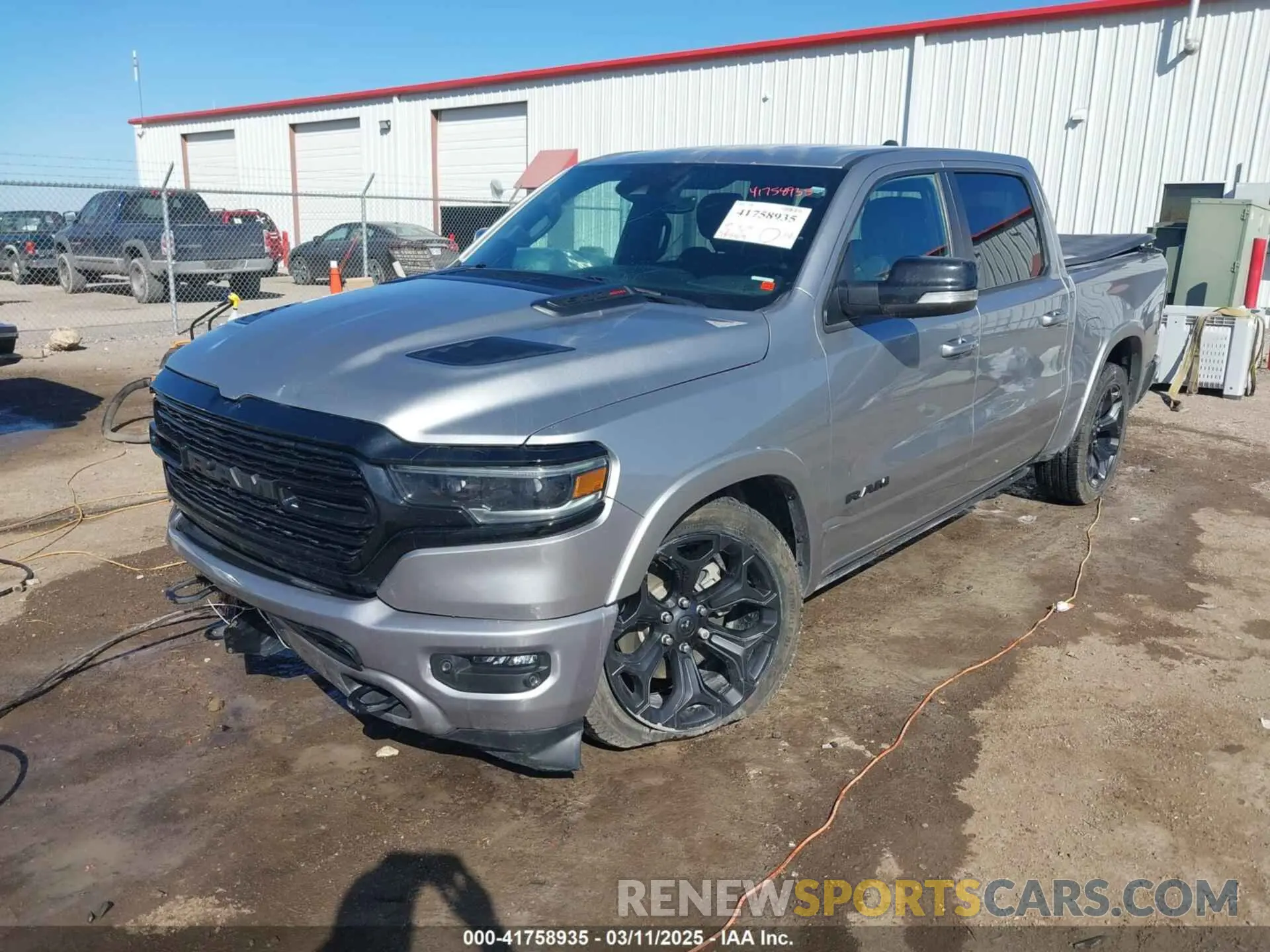 2 Photograph of a damaged car 1C6SRFHM9NN155057 RAM 1500 2022