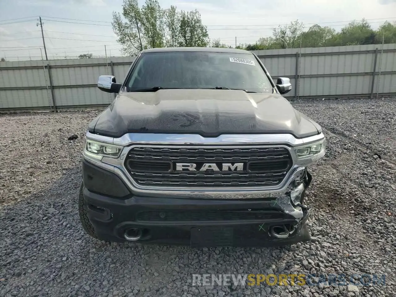 5 Photograph of a damaged car 1C6SRFHT3NN109831 RAM 1500 2022