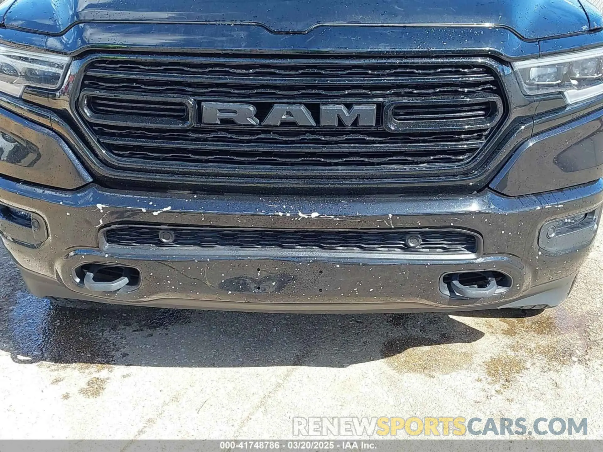 6 Photograph of a damaged car 1C6SRFHT8NN257733 RAM 1500 2022