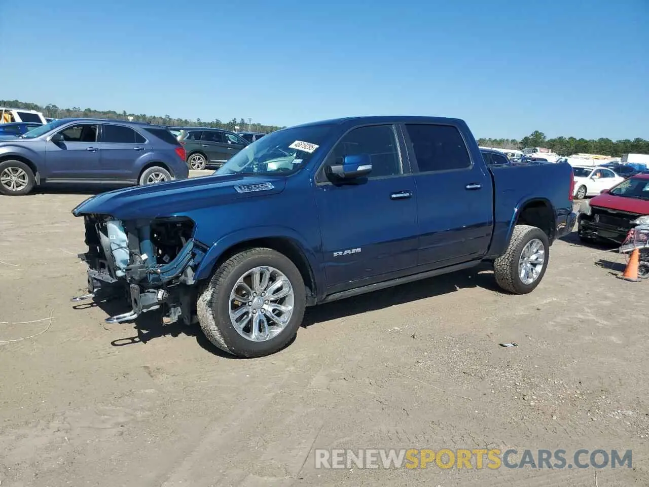 1 Photograph of a damaged car 1C6SRFJT4NN288147 RAM 1500 2022