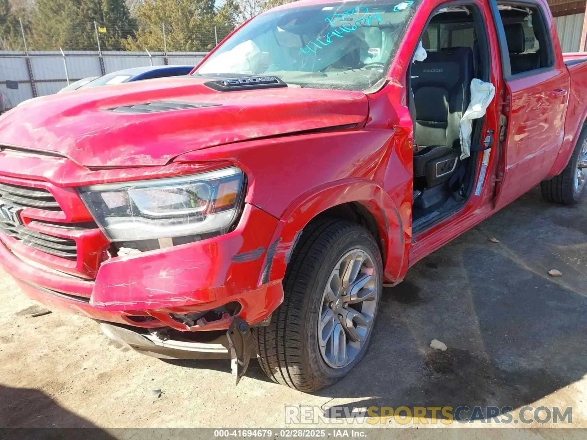 6 Photograph of a damaged car 1C6SRFJT4NN459902 RAM 1500 2022