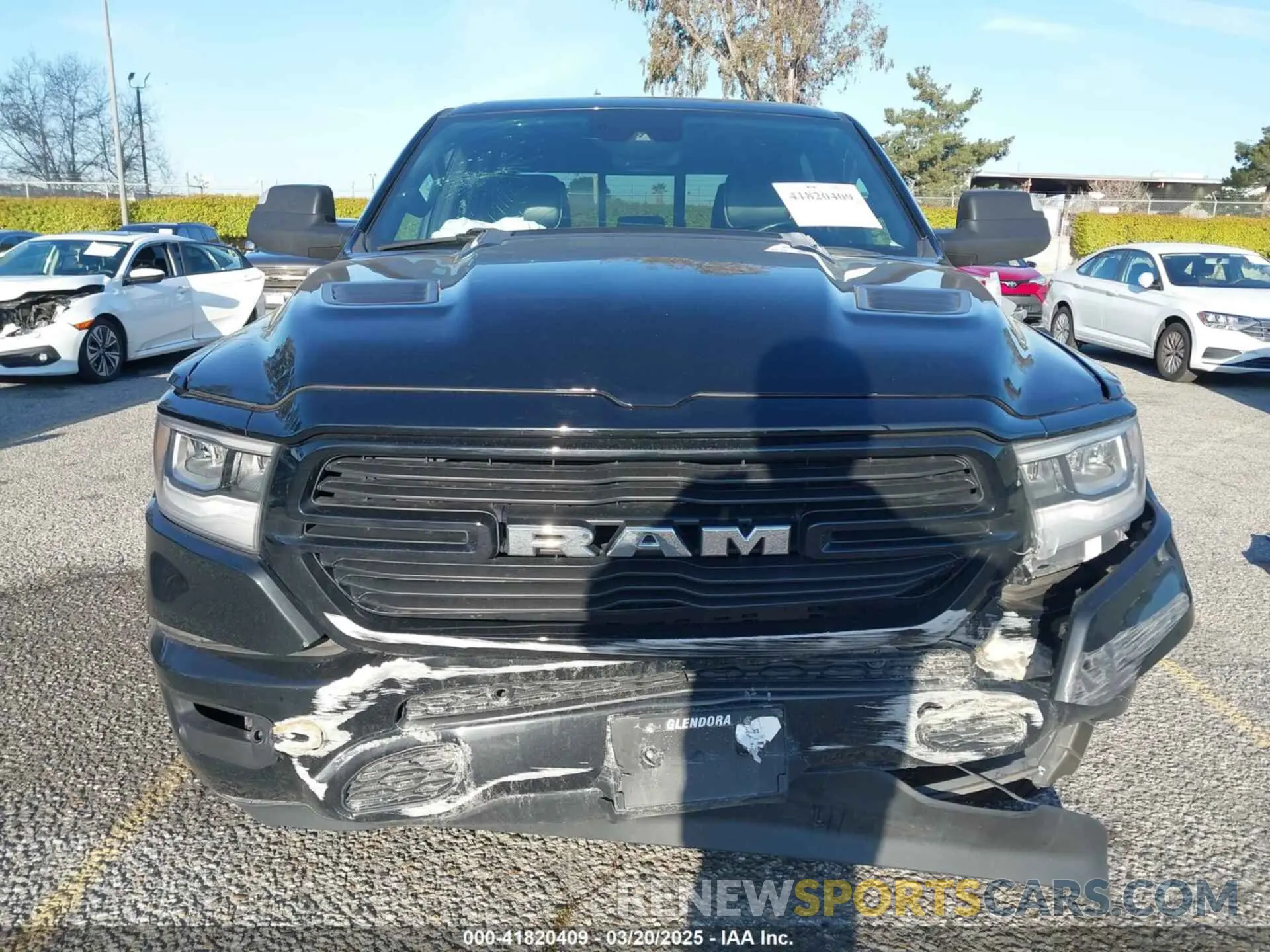 12 Photograph of a damaged car 1C6SRFJT6NN392154 RAM 1500 2022