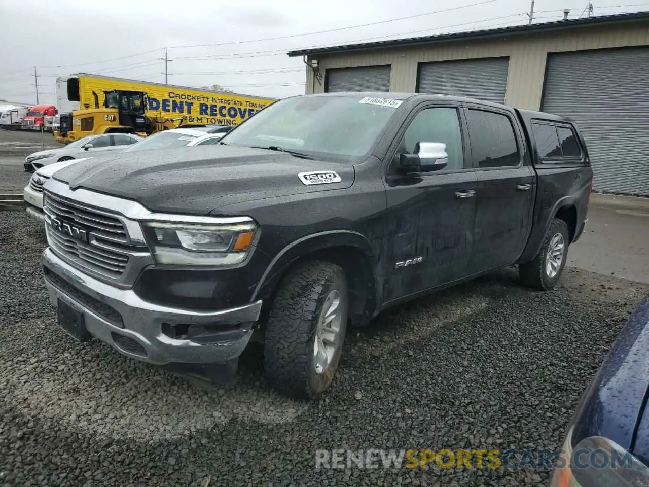 1 Photograph of a damaged car 1C6SRFJT7NN204631 RAM 1500 2022