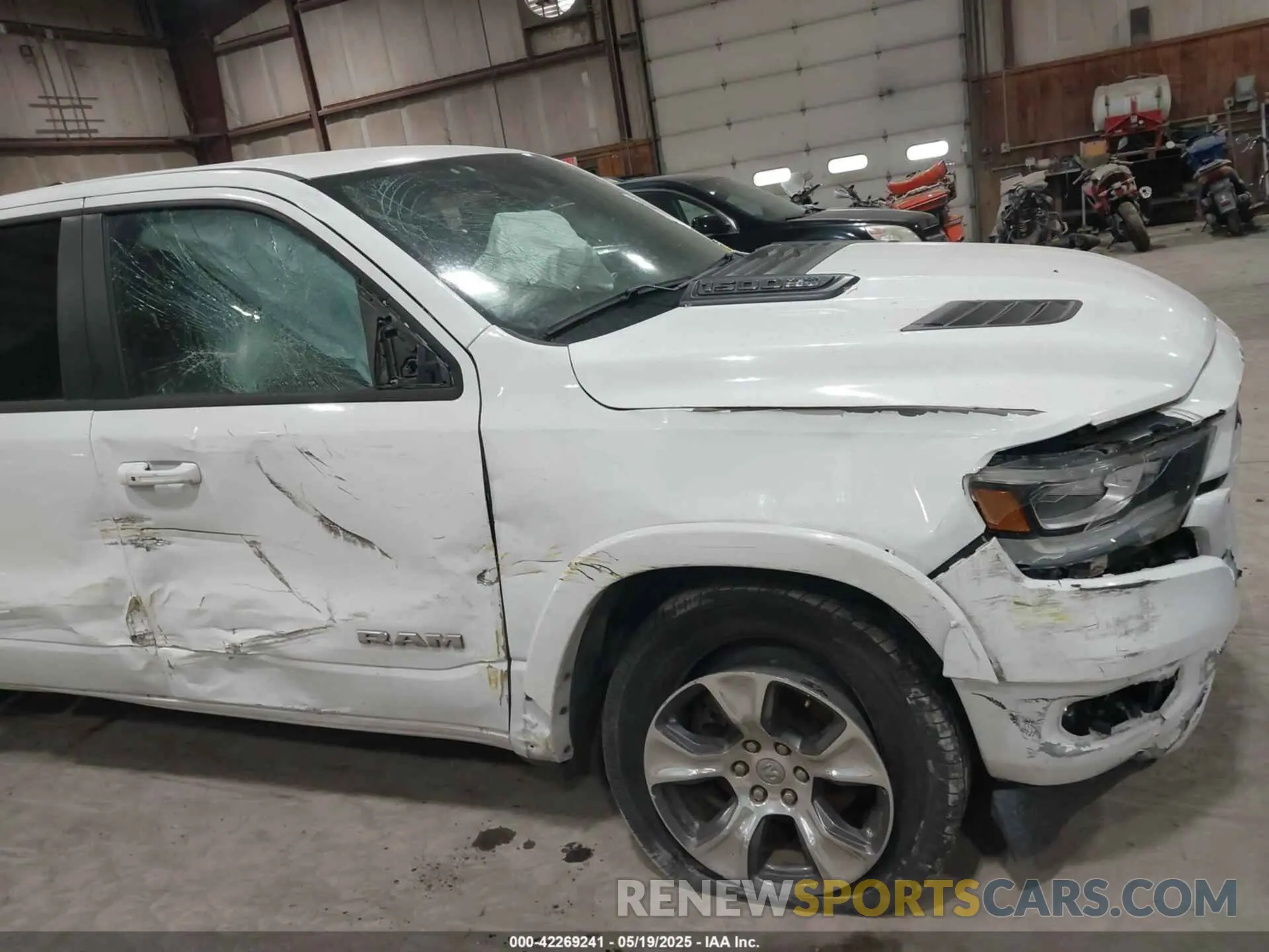 6 Photograph of a damaged car 1C6SRFJTXNN222654 RAM 1500 2022