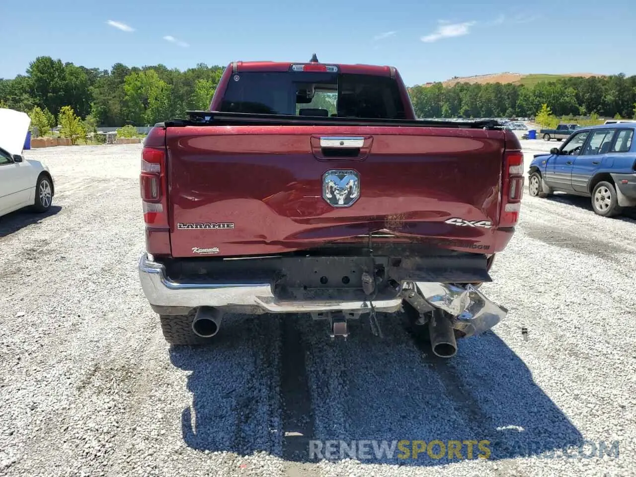 6 Photograph of a damaged car 1C6SRFJTXNN310572 RAM 1500 2022