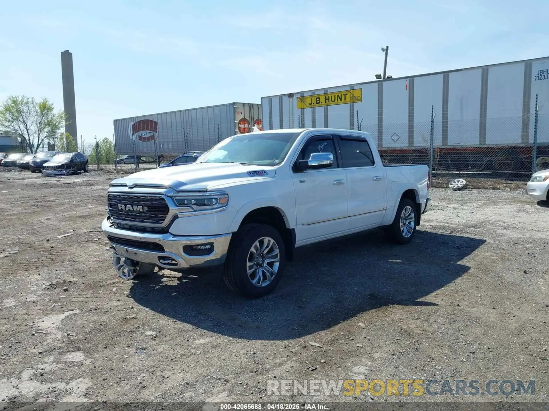 2 Photograph of a damaged car 1C6SRFKM0NN192653 RAM 1500 2022