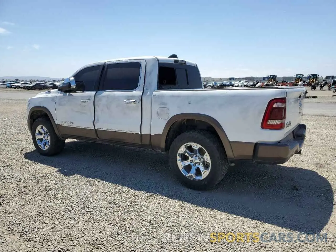 2 Photograph of a damaged car 1C6SRFKT5NN109323 RAM 1500 2022