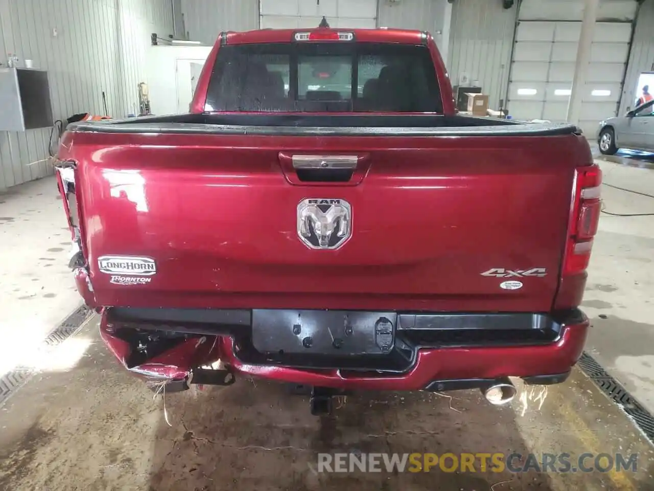 6 Photograph of a damaged car 1C6SRFKT5NN246522 RAM 1500 2022