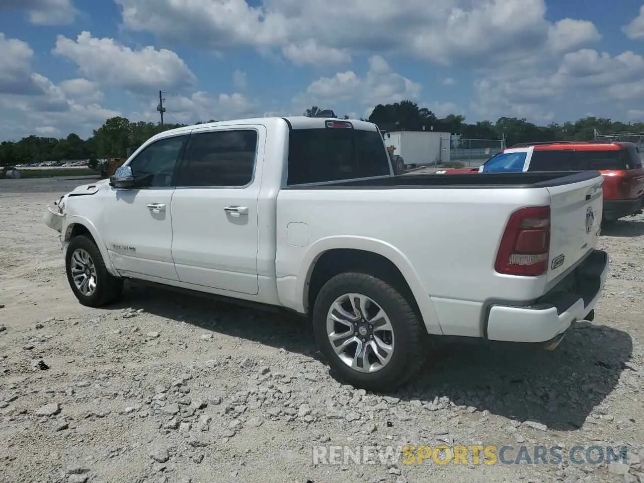 2 Photograph of a damaged car 1C6SRFKTXNN112346 RAM 1500 2022