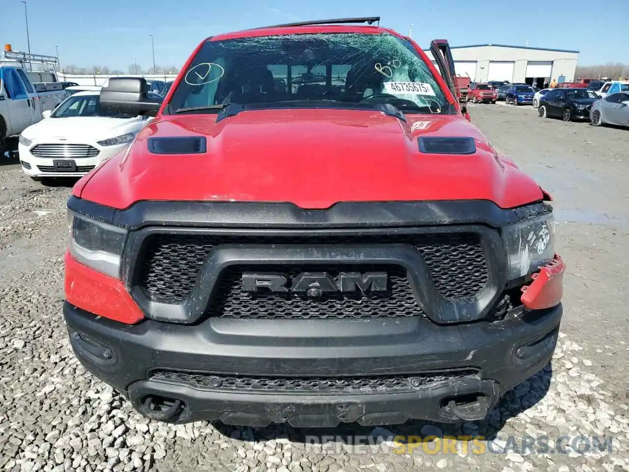 5 Photograph of a damaged car 1C6SRFLM5NN150462 RAM 1500 2022