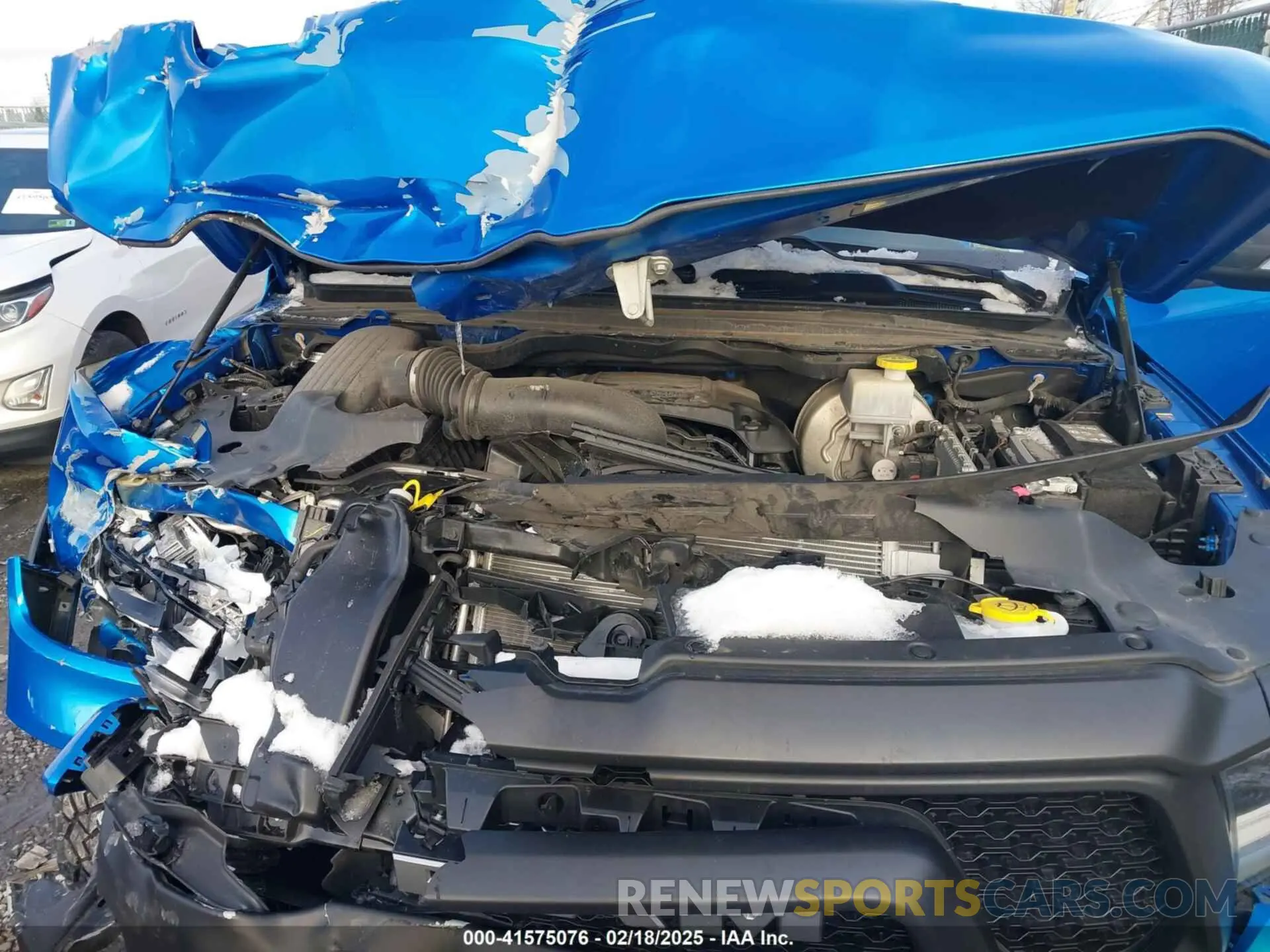10 Photograph of a damaged car 1C6SRFLT0NN177124 RAM 1500 2022