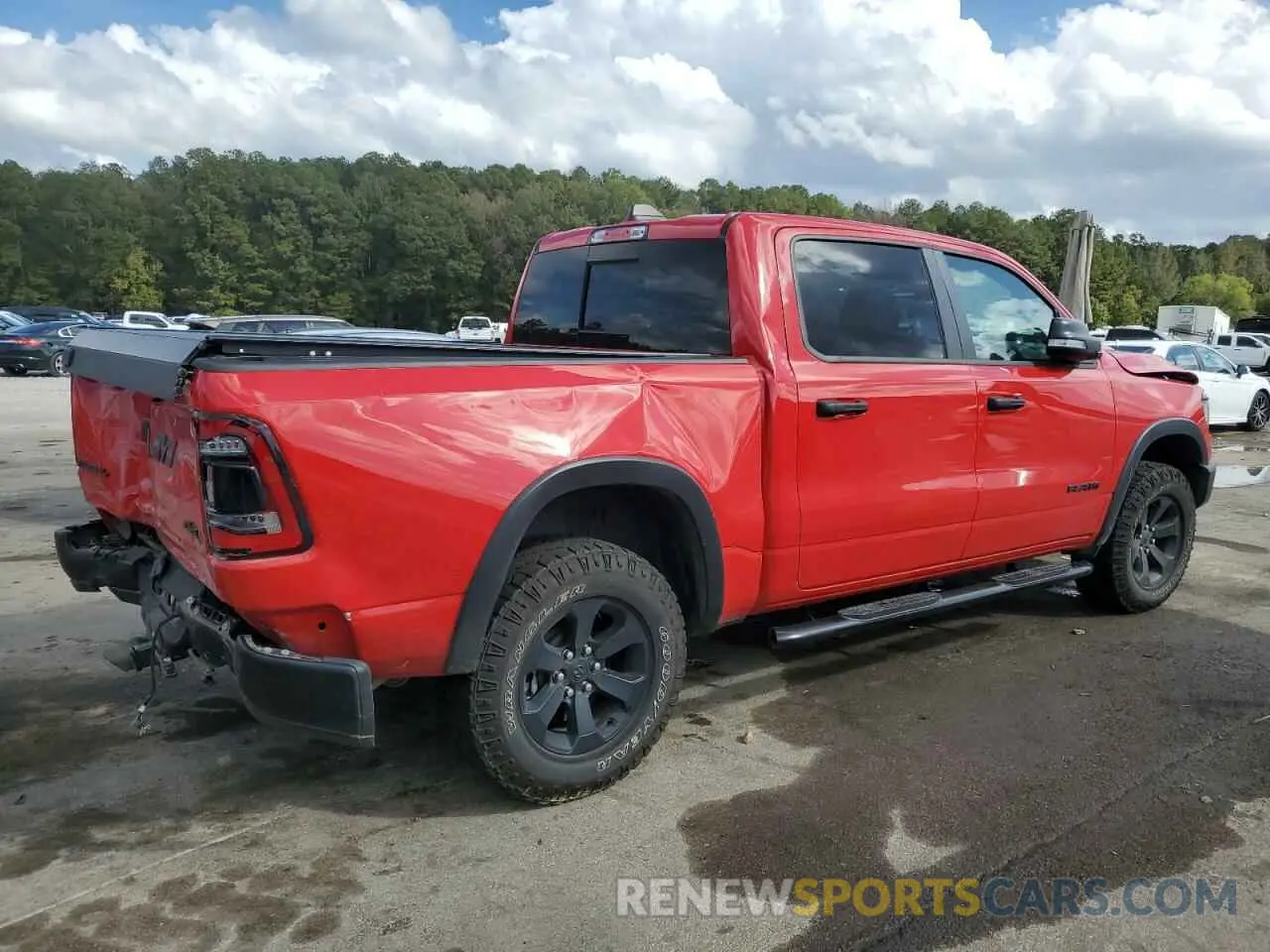 3 Photograph of a damaged car 1C6SRFLT4NN429439 RAM 1500 2022