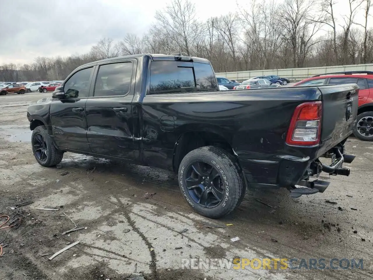 2 Photograph of a damaged car 1C6SRFMT0NN294989 RAM 1500 2022