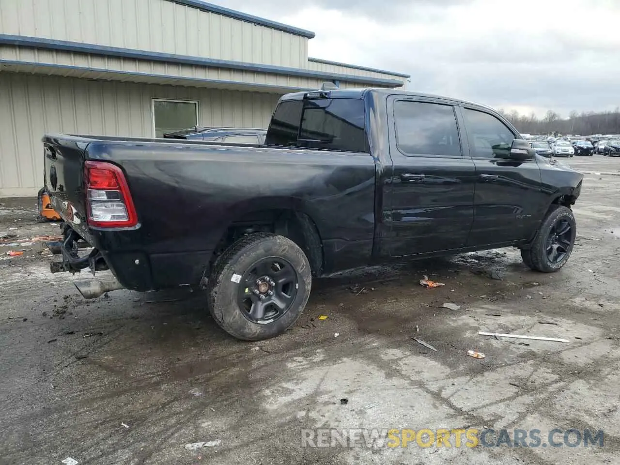 3 Photograph of a damaged car 1C6SRFMT0NN294989 RAM 1500 2022