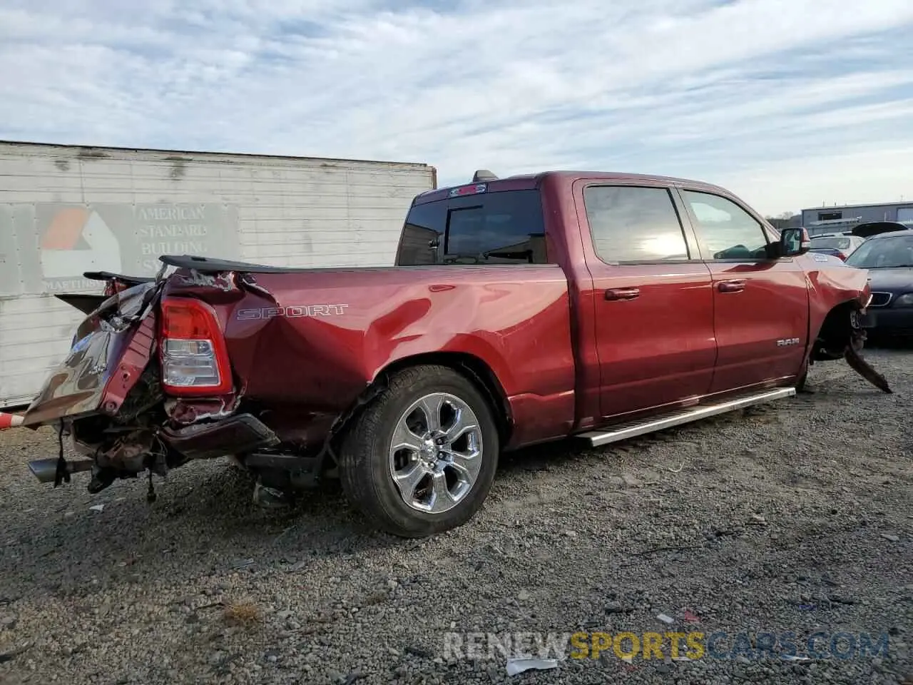 3 Photograph of a damaged car 1C6SRFMT3NN265986 RAM 1500 2022