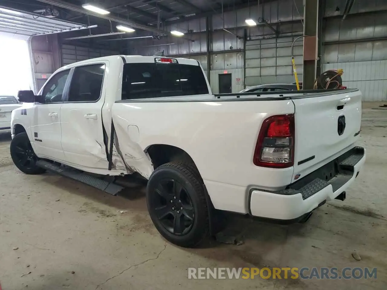 2 Photograph of a damaged car 1C6SRFMT3NN391071 RAM 1500 2022