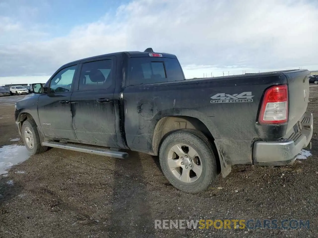 2 Photograph of a damaged car 1C6SRFMT6NN127505 RAM 1500 2022