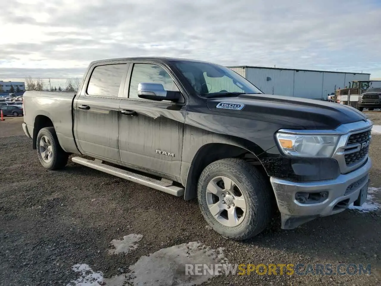 4 Photograph of a damaged car 1C6SRFMT6NN127505 RAM 1500 2022