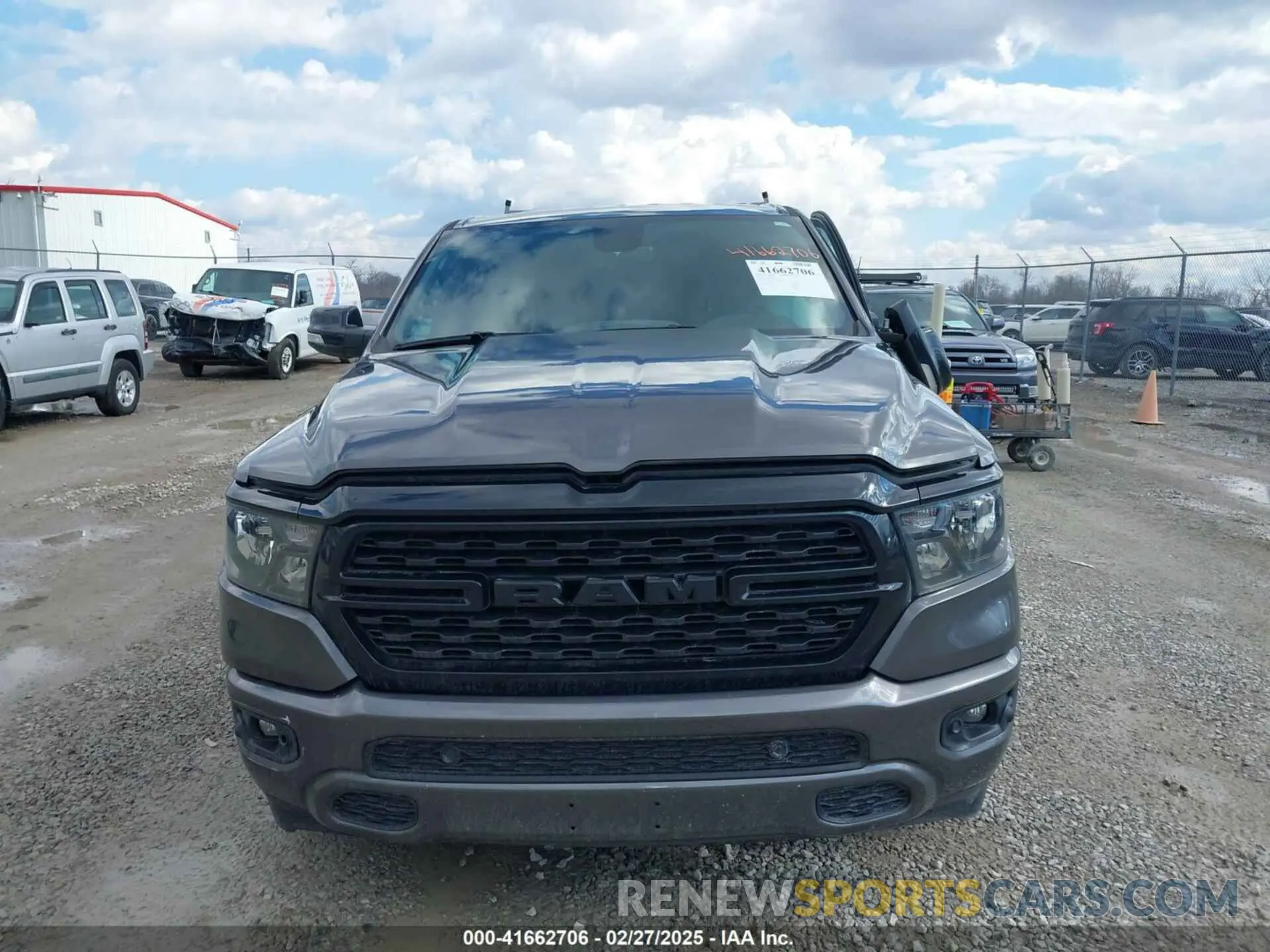 12 Photograph of a damaged car 1C6SRFMT8NN267989 RAM 1500 2022