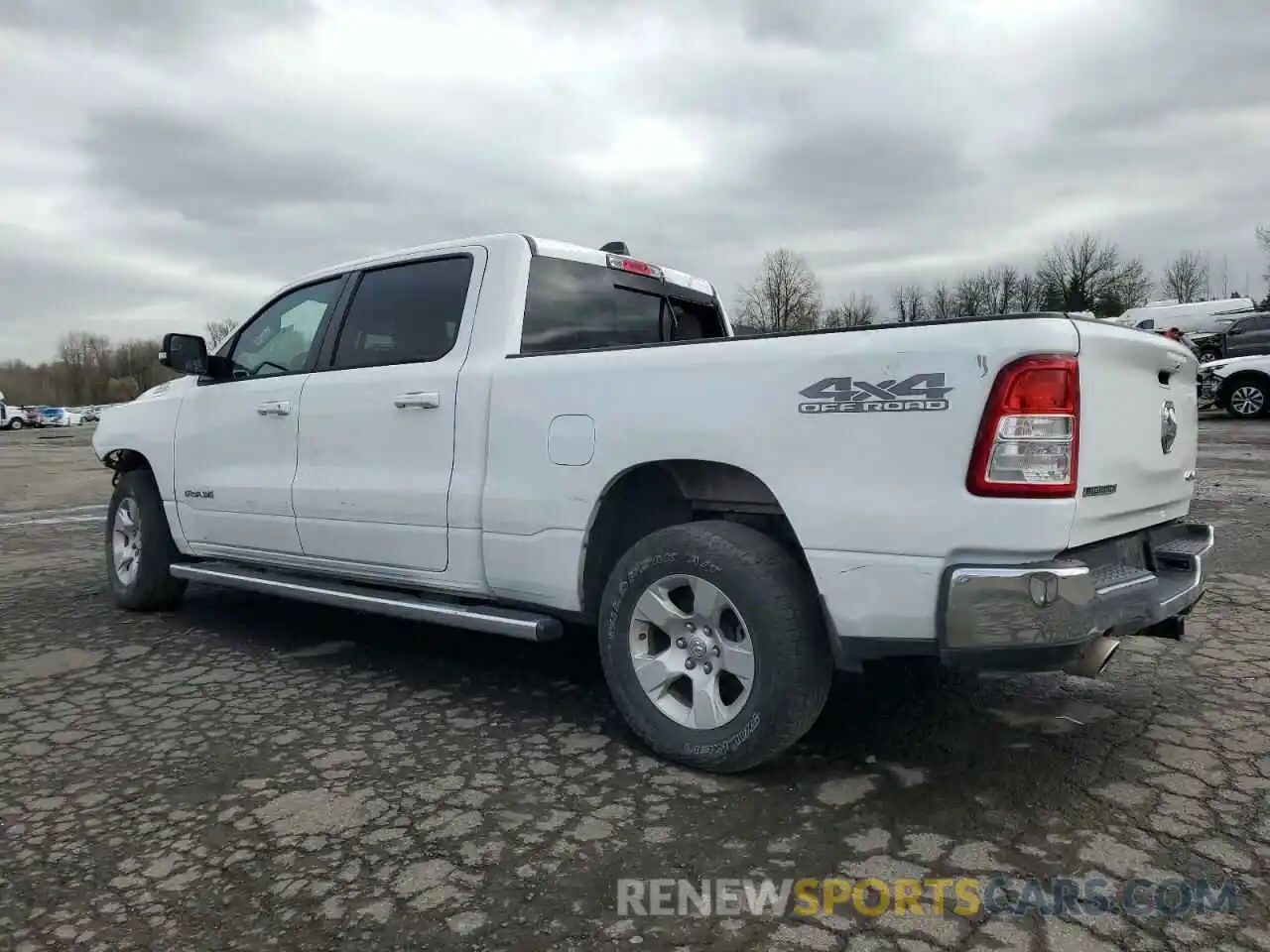 2 Photograph of a damaged car 1C6SRFMTXNN433025 RAM 1500 2022