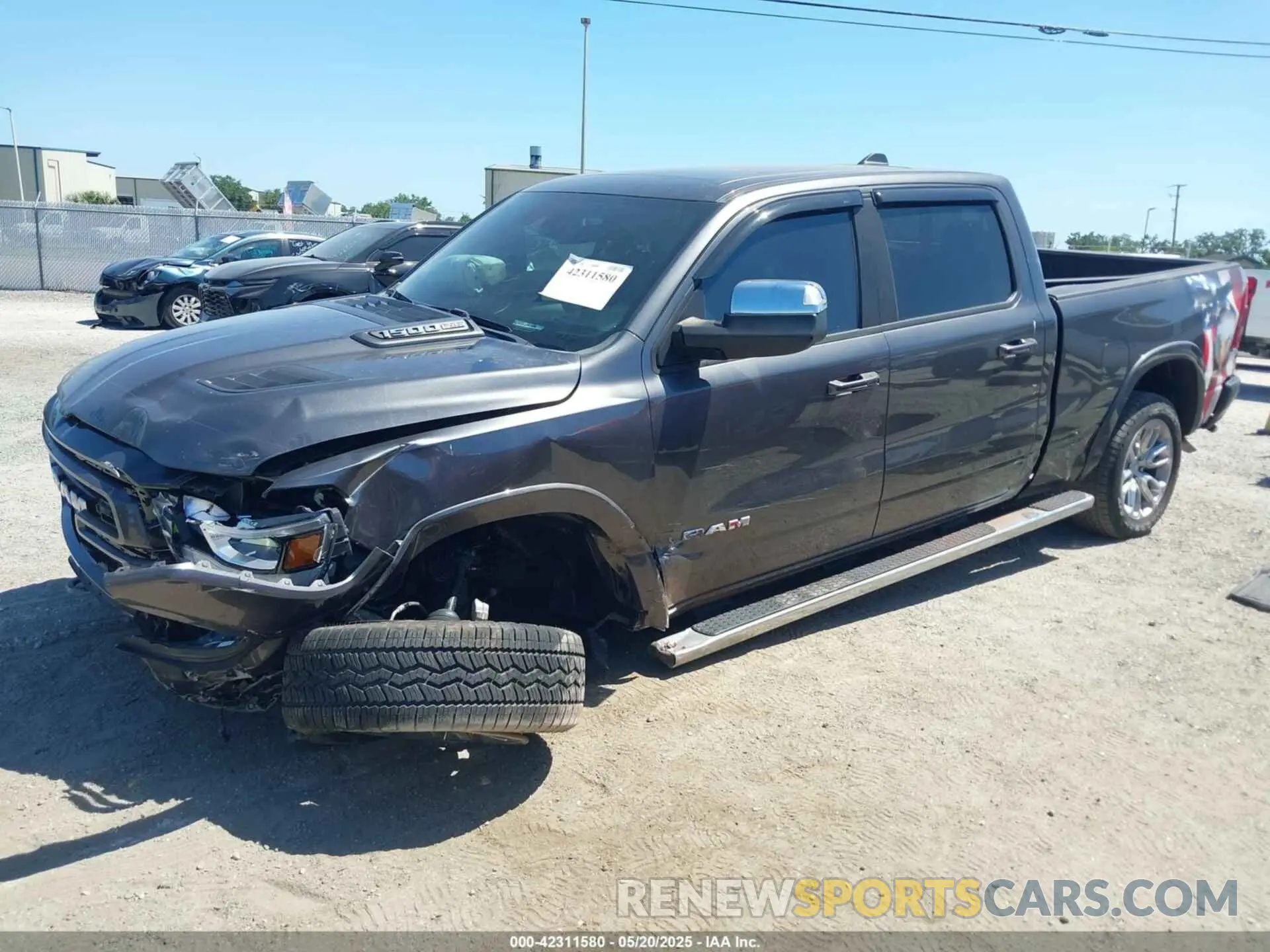 2 Photograph of a damaged car 1C6SRFRM6NN217271 RAM 1500 2022