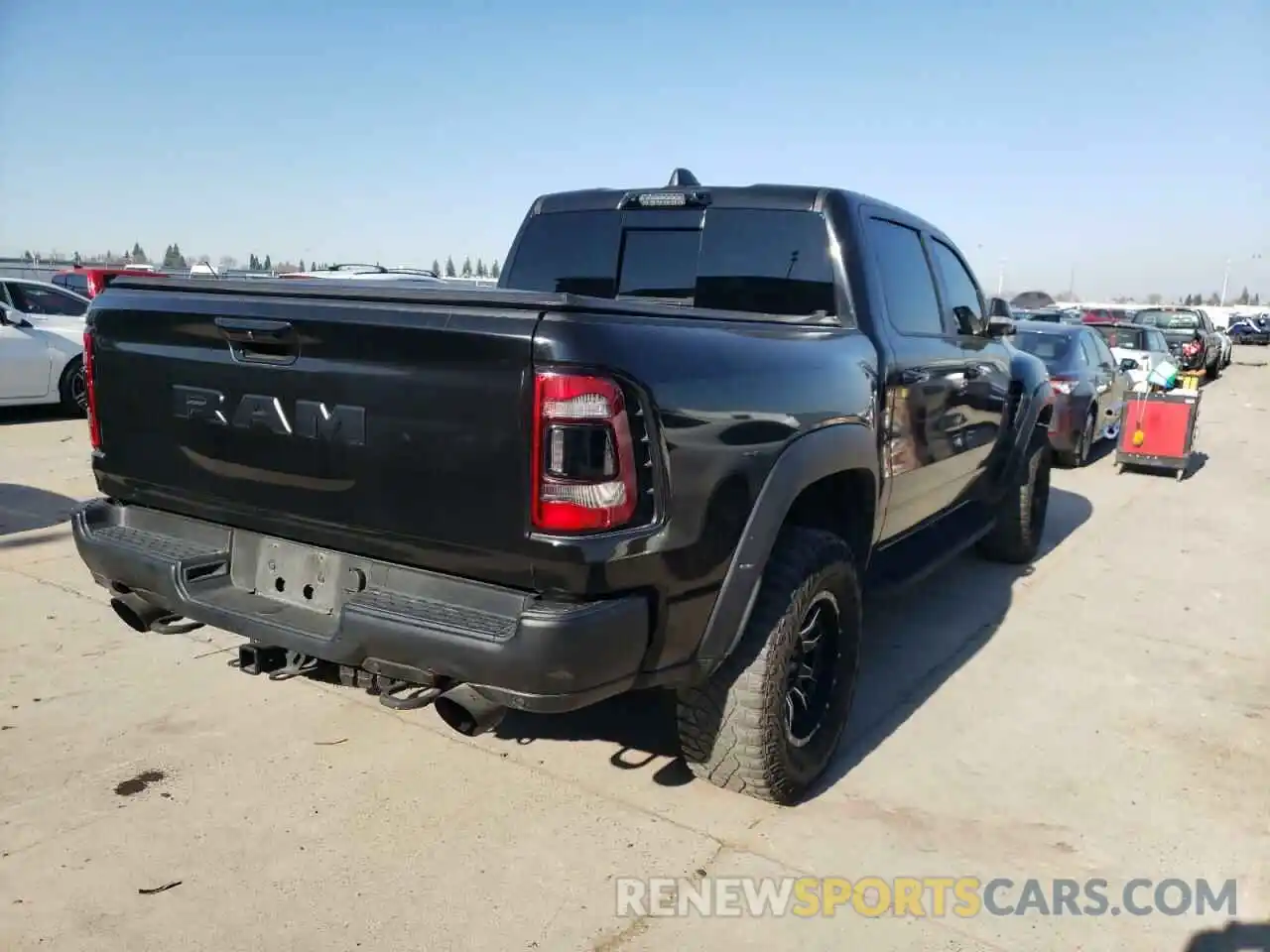 3 Photograph of a damaged car 1C6SRFU91NN112656 RAM 1500 2022