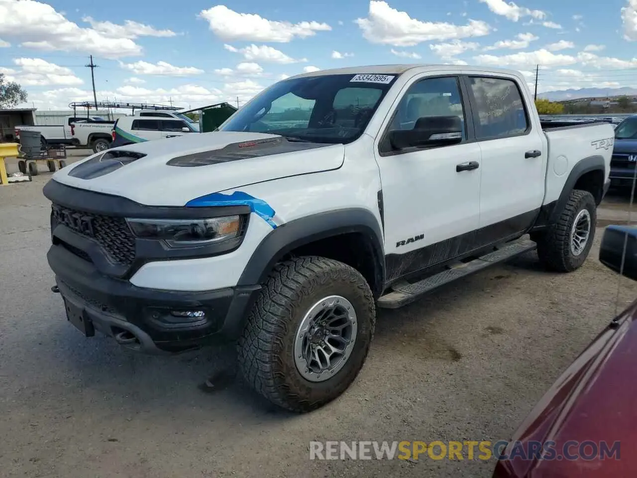 1 Photograph of a damaged car 1C6SRFU96NN193489 RAM 1500 2022