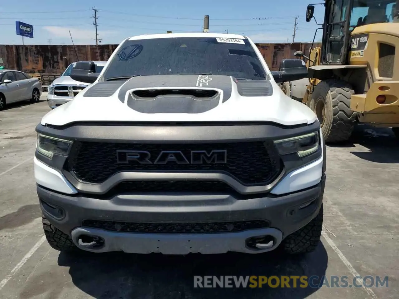 5 Photograph of a damaged car 1C6SRFU9XNN215610 RAM 1500 2022