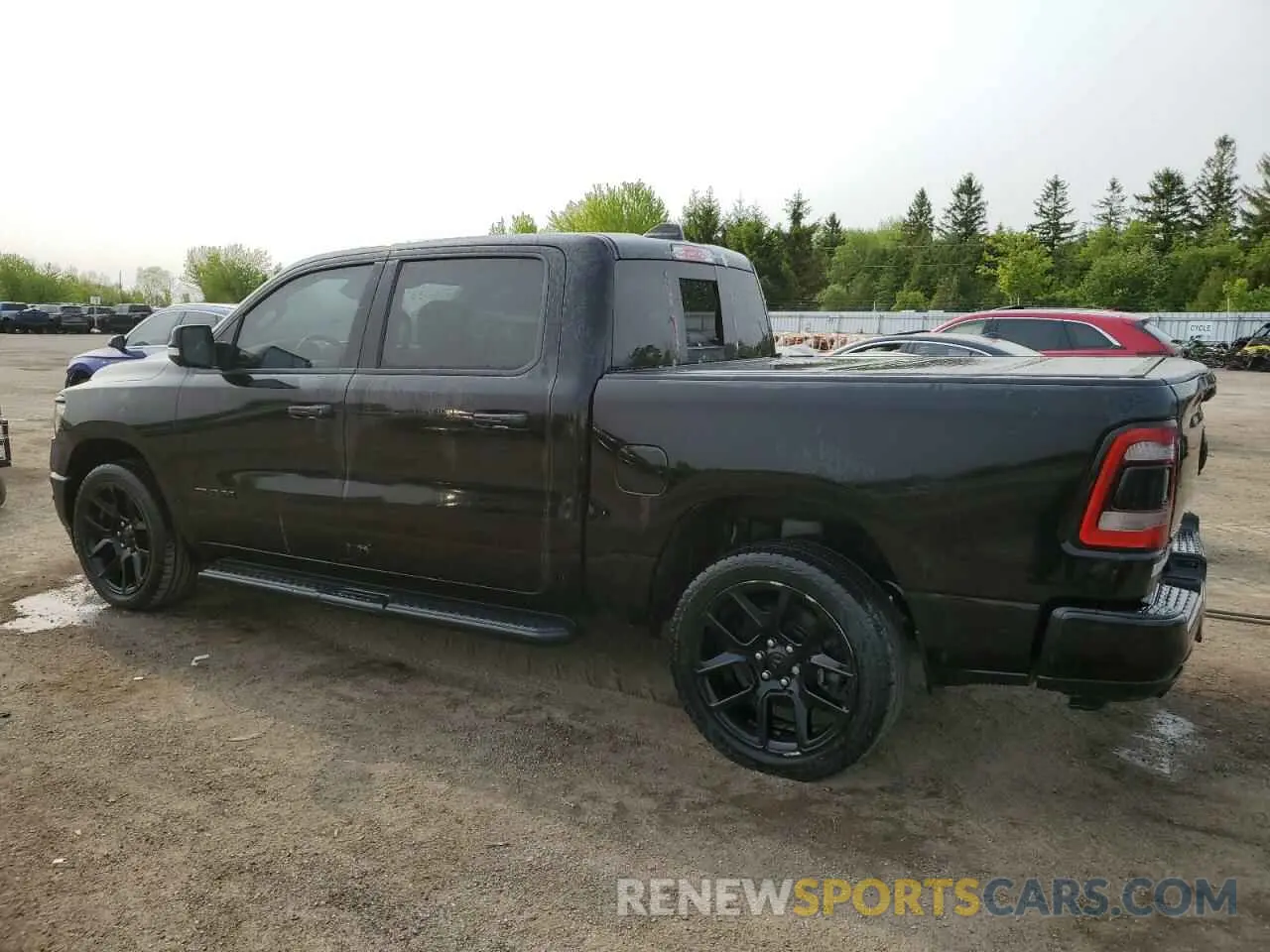2 Photograph of a damaged car 1C6SRFVT3NN105721 RAM 1500 2022