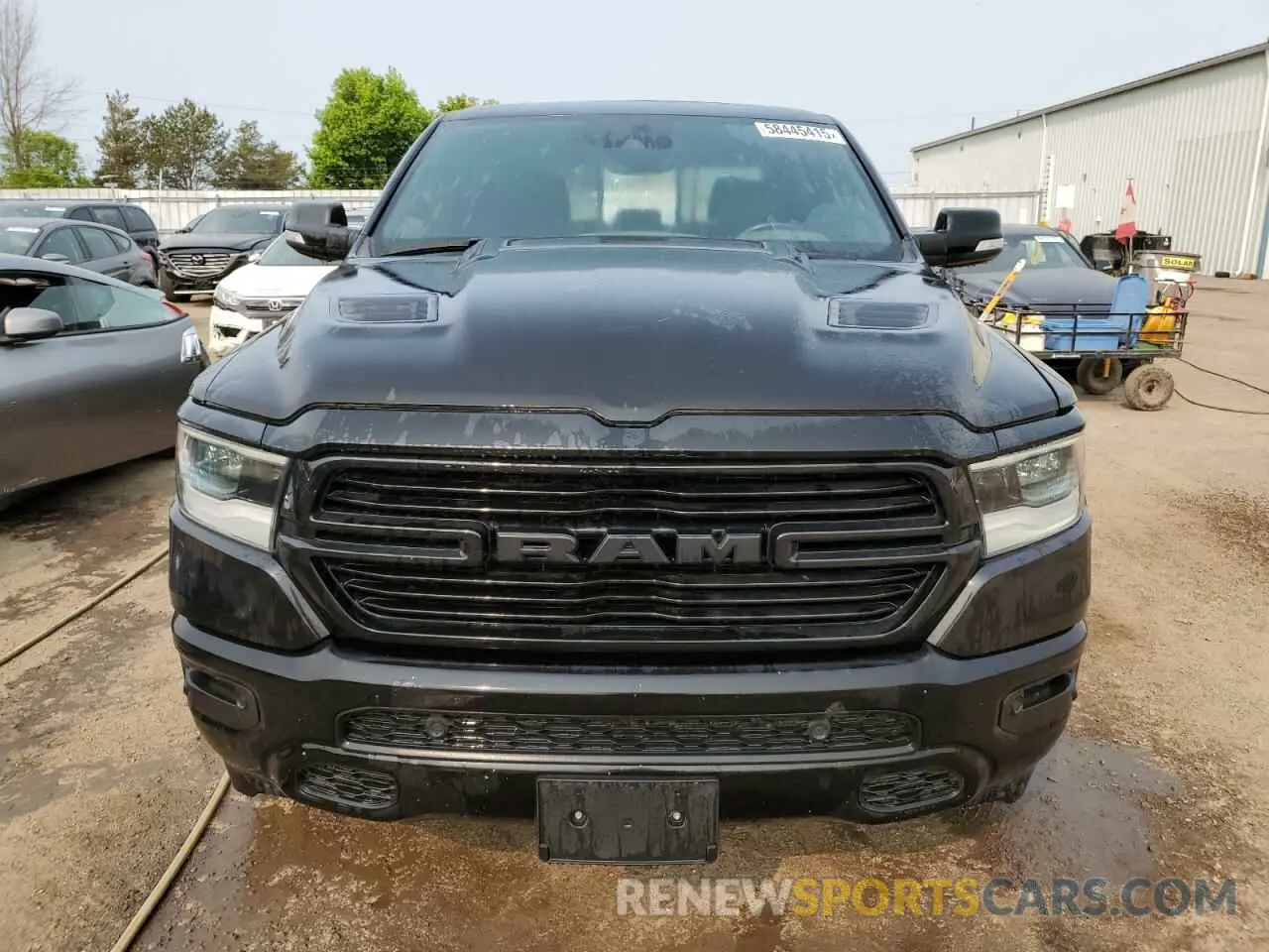5 Photograph of a damaged car 1C6SRFVT3NN105721 RAM 1500 2022