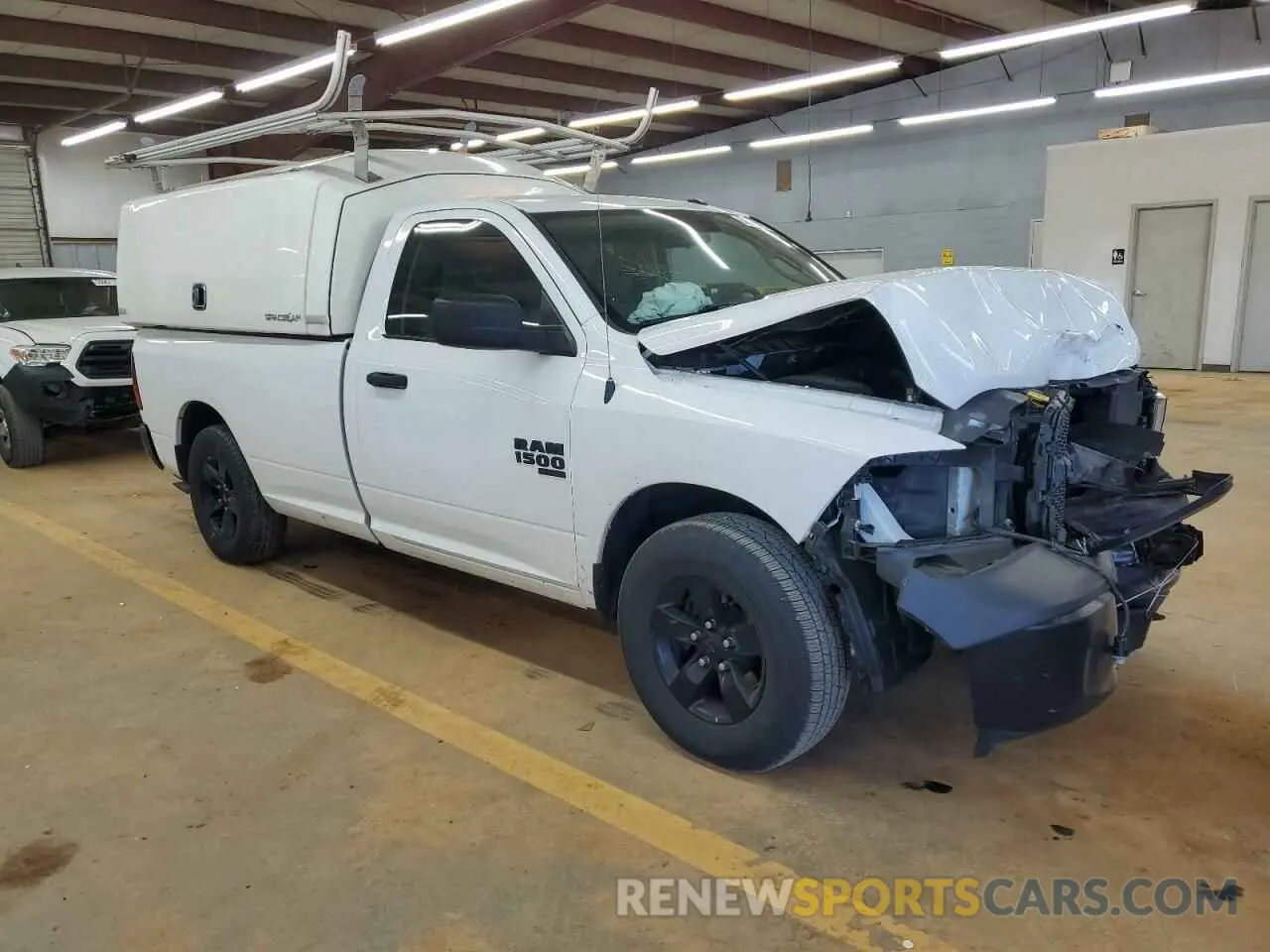 4 Photograph of a damaged car 3C6JR6DG7NG330314 RAM 1500 2022