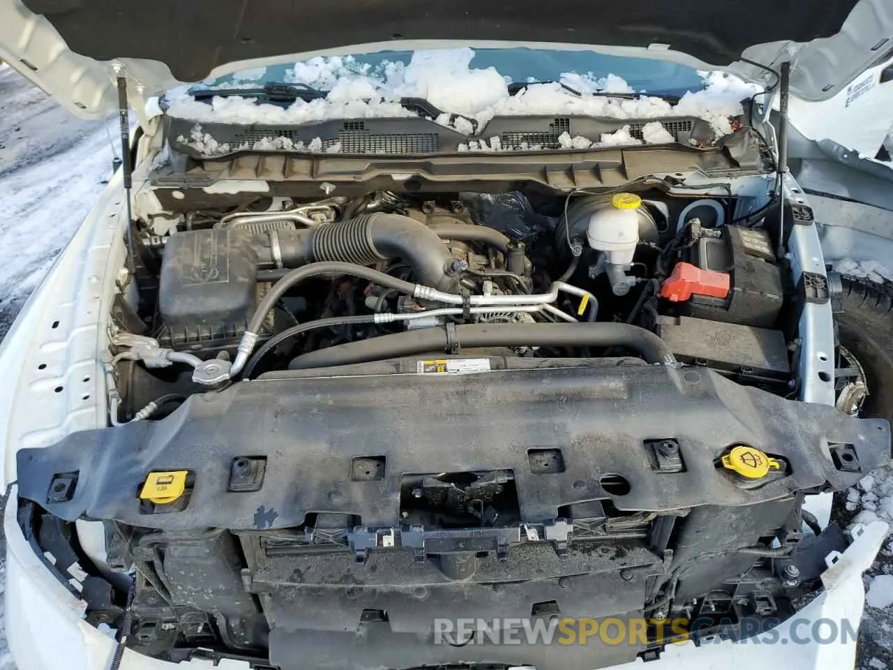 11 Photograph of a damaged car 3C6JR7DT7NG427399 RAM 1500 2022